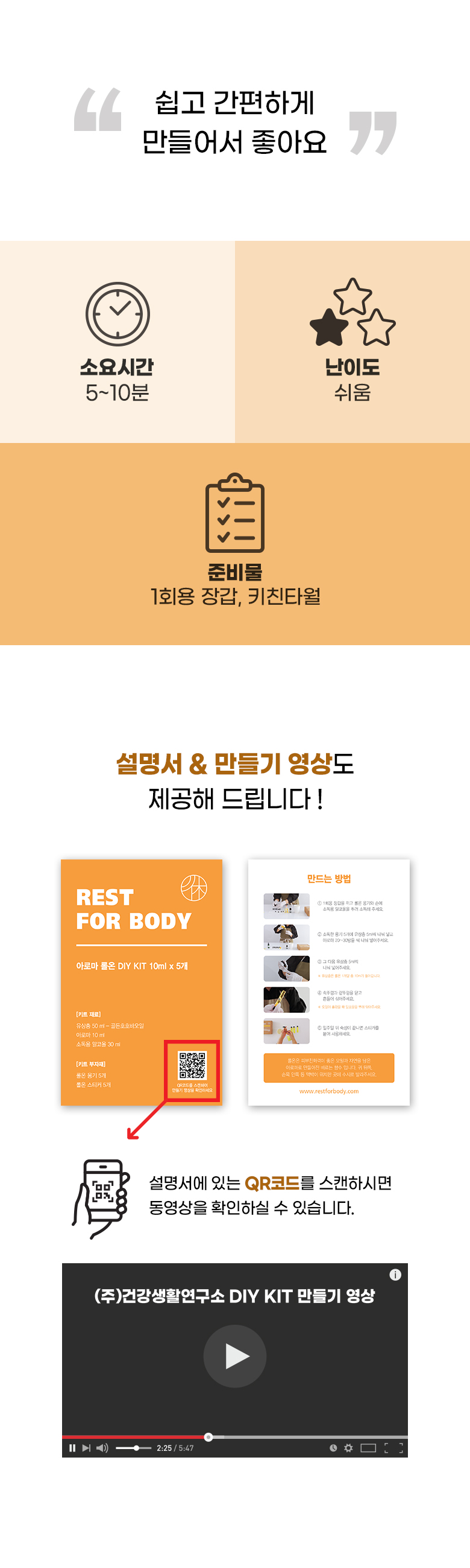 아로마 롤온 키트
